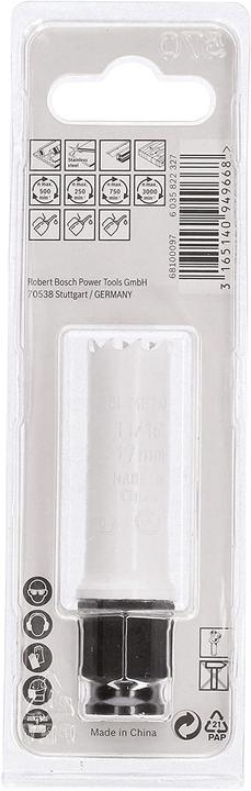 Actual product image Bosch Professional Zubehör Hole saw Progressor for Wood and Metal, 17 mm (17 millimetres)