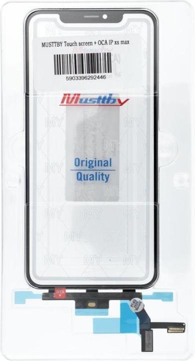 Actual product image Samsung Consumables! Musttby MUSTTBY Touch screen + OCA IPHONE xs max (iPhone)