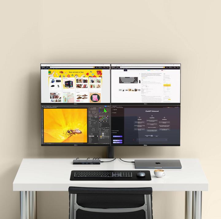 Produktbild Satechi Thunderbolt 4 Display Docking Station (Thunderbolt, 12 Ports)