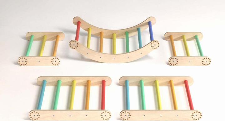 Actual product image Montessori Maxi climbing frame - Set XL - Hell ® Sport&Gym