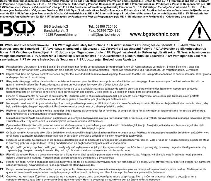 Produktbild BGS Spezial-Steckschlüssel-Einsatz (15 mm)