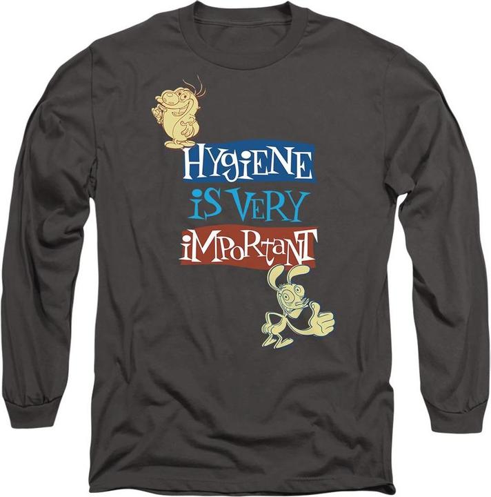 Ren & Stimpy Hygiene Is Very Important TShirt (L)