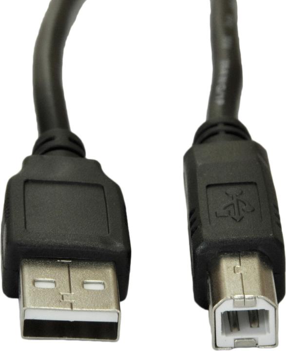 Produktbild Akyga Kabel USB AK-USB-12 USB A (m) / USB B (m) ver. 2.0 3.0m (3 m, USB 2.0)