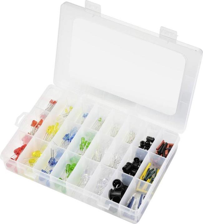 Image du produit Tru Components Gamme de LED Rouge, Bleu, Vert, Jaune, Blanc froid, Blanc chaud Ru