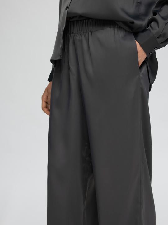 Actual product image Selected Femme Wide fit satin trousers (40)