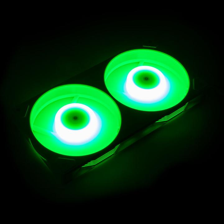 Actual product image Akasa Vegas A24 Addressable-RGB Fan (120 mm, 1 x)
