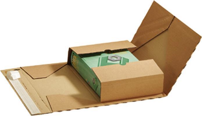 Actual product image Antalis Shipping box 38 x 29 x -8 cm 1 piece, Brown (29 x 38 x 8 cm, 1 x)