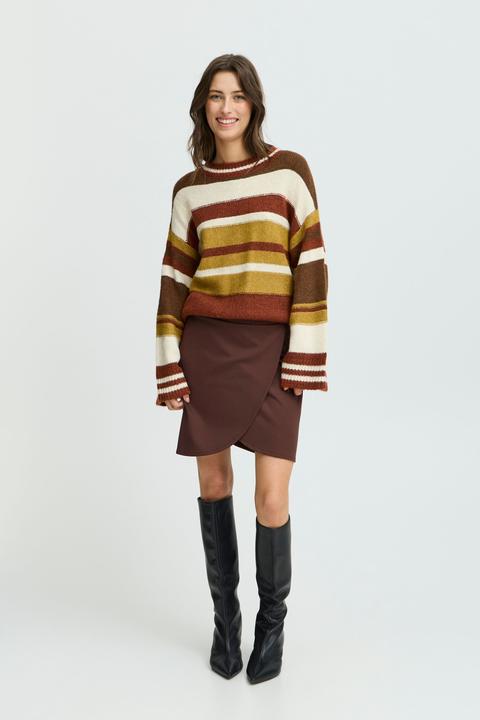 Actual product image B.young BYPARRIN WRAP MINI SKIRT 20815722 (S)