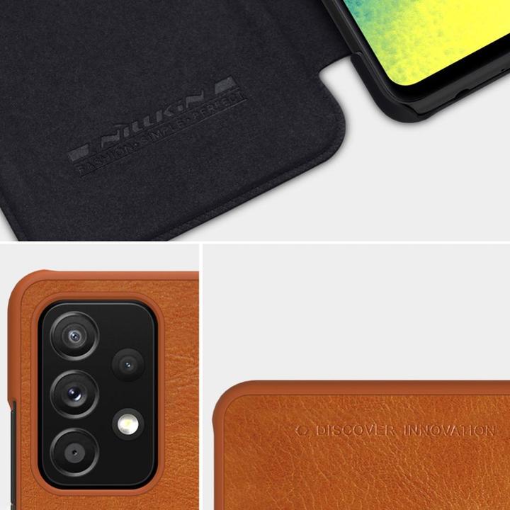 Actual product image Nillkin Qin Series (Samsung Galaxy A72 5G)
