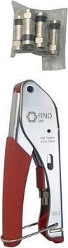 Produktbild RND Festes Kompressionswerkzeug und F-Steckverbindersatz 143mm (292 mm)