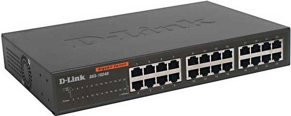 Image du produit D-Link Dgs-1024d (24 Ports)