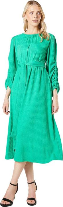 Image du produit Principles Womens/Ladies - Robe midi en jersey texturé avec ceinture (36 D)