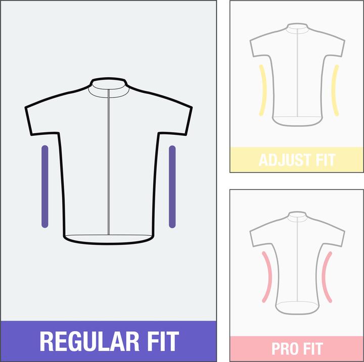 Image du produit Van rysel Maillot vélo route manches courtes été regular homme - Discover bleu acier (XL)