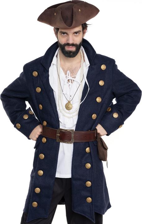 Actual product image Supreme Replicas Piraten Gehrock Silver - Blau, gold (XXL)