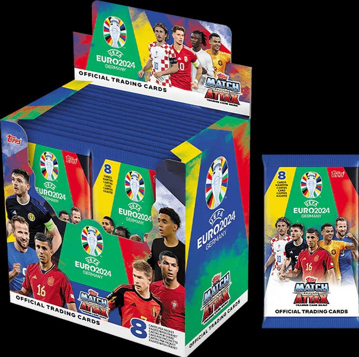 Immagine prodotto Topps Display Euro 2024 (Tedesco, Francese, Svizzero-tedesco, Italiano, Inglese, Display del booster)