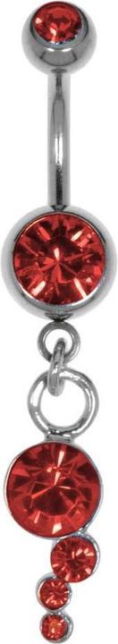 Produktbild Bijouteria Bauchpiercing (Kristall, Edelstahl, Messing)