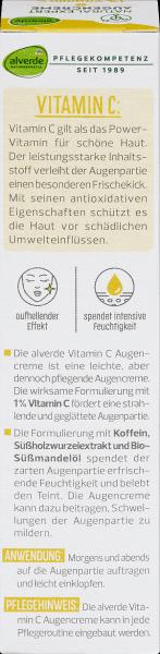 Immagine prodotto dm alverde Natural Expert 1% Vitamina C (Crema, 15 ml, Giorno + Notte)