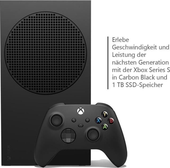 Produktbild Microsoft Xbox Series S – 1TB Carbon Black