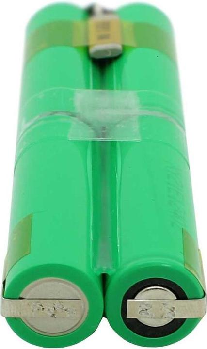 Actual product image AccuCell Battery suitable for Ideal Networks PUS T4991DV Battery pack NiMH 4.8V 2100mAh L2x2 Mignon AA with (1 pcs., 2100 mAh, Rechargeable battery)