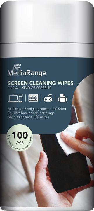 Image du produit MediaRange Chiffons de nettoyage pour écran (100 x)