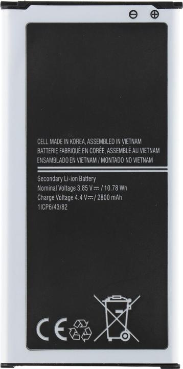Actual product image AccuCell Battery suitable for the Samsung Galaxy Xcover 4 Battery SM-G390F, EB-BG390BBE, EB-BG390BBEGWW with