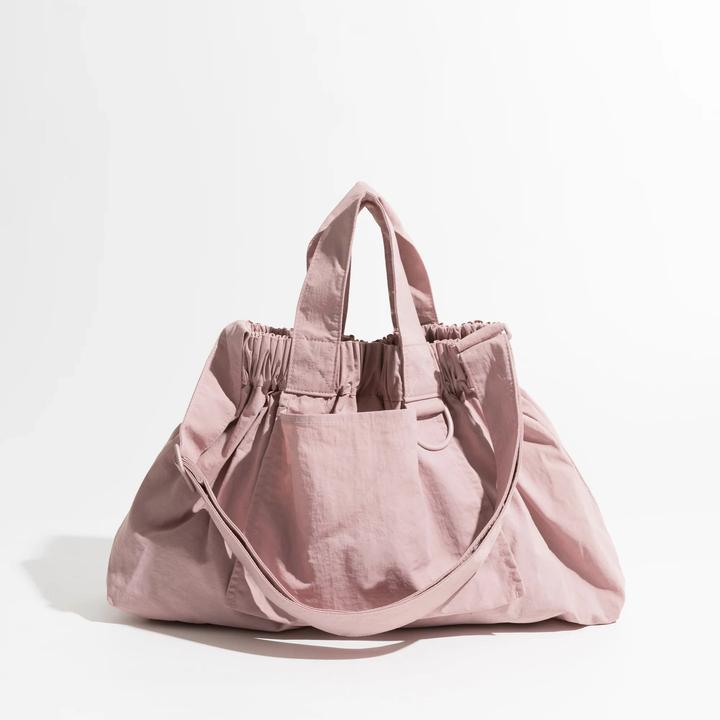 Image du produit Only-Bags.Store Nylon couleur solide Sac à bandoulière Simple petit sac à main Hobo Stylish Nylon léger Tote