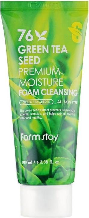 Produktbild Farm Stay Green Tea Seed Premium Moisture Foam Cleansing (Schaum, 100 ml)