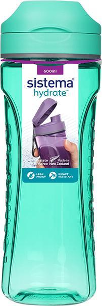 Produktbild Sistema 600ml Tritan Swift Bottle - Green (0.60 l)