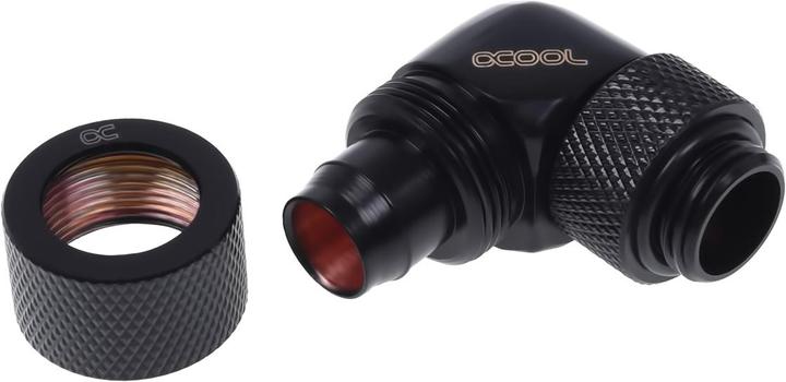 Actual product image Alphacool HF 13/10 Screw-on sleeve 90° rotatable