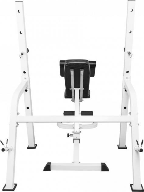 Actual product image Gorilla Sports Weight bench with separate shelf