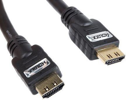 Image du produit Rs Pro Câble HDMI A HDMI mâle B HDMI mâle, 3m, noir (3 m, HDMI)