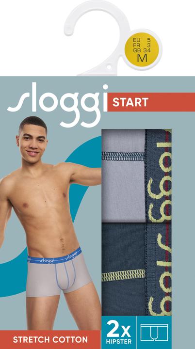 Immagine prodotto Sloggi Start Hipster box (4, Confezione da 2)