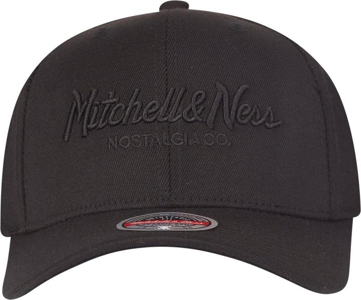 Produktbild Mitchell & Ness Stretch Snapback Cap - PINSCRIPT schwarz