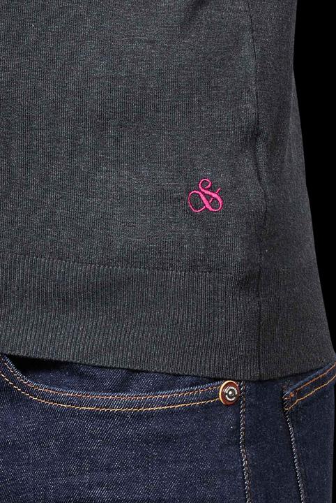 Produktbild Scotch & Soda Regular Fit Pullover Turtle Neck Grey (M)