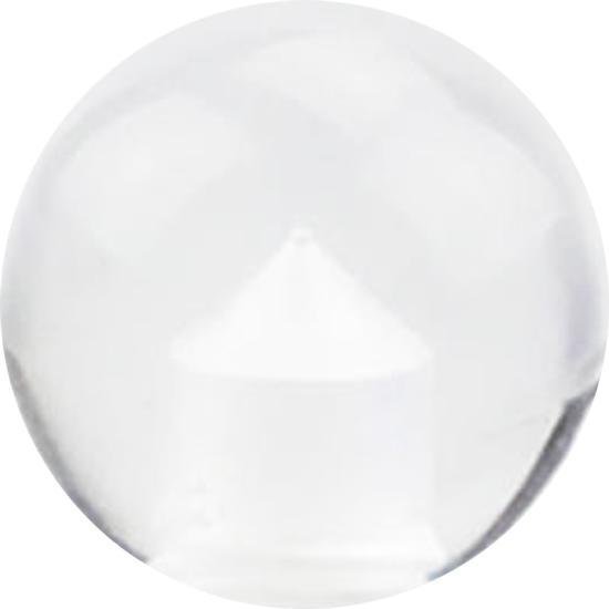 Produktbild Star Piercing Micro Kugel transparent (Acryl, ohne Messing)