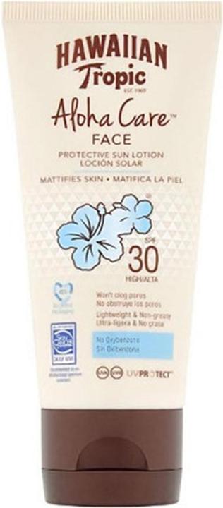 Hawaiian Tropic ALOHA CARE FACE lozione solare SPF30 90 ml (Crema solare, SPF 30, 90 ml)