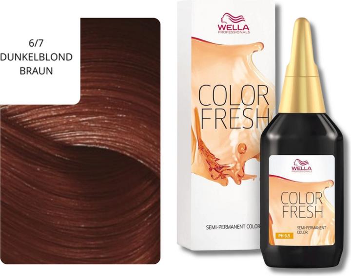 Image du produit Wella Color Fresh Acid (6/7 blond foncé brun foncé)