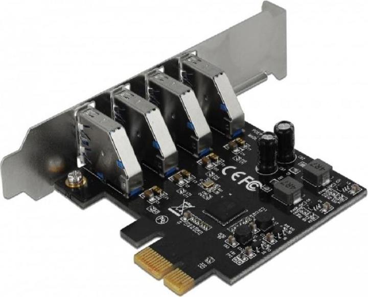 Actual product image Delock PCI Express Card 4x USB Type-A