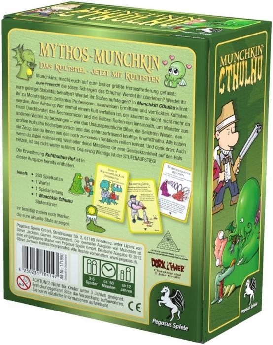 Produktbild Pegasus Munchkin Cthulhu 1+2 (Deutsch)