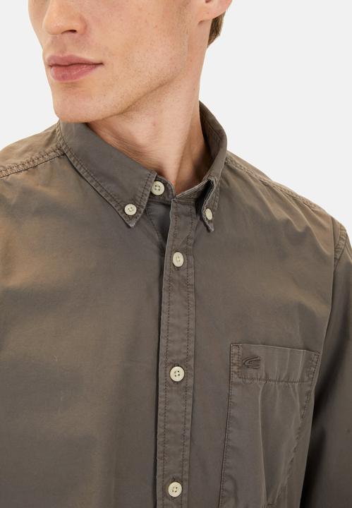 Image du produit Camel Active Baumwollhemd mit Brusttasche (5XL)