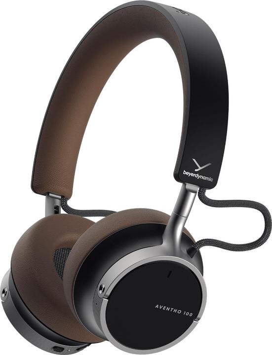 Image du produit Beyerdynamic True Wireless Ohrhörer Bluetooth On-Ear-Kopfhörer "AVENTHO 100", Braun (ANC, 60 h, Sans fil)