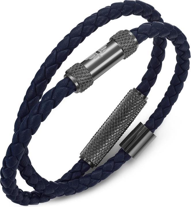 Image du produit Police Bracelet Urban Texture (20 cm, Cuir, Acier inoxydable)