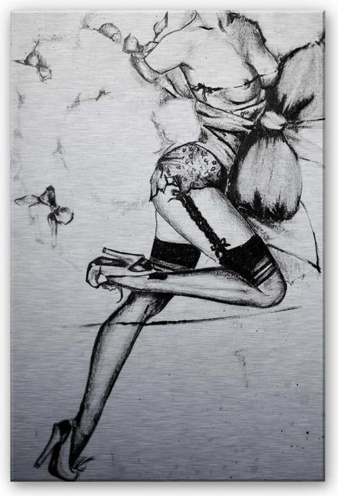 Produktbild Trenddeko Verführerisches Pin-up (70 x 100 cm)