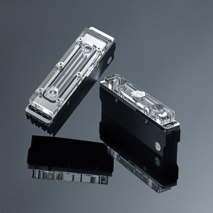 Produktbild Bitspower Arbeitsspeicherkühler, transparent, DDR5 - 4 DIMMS