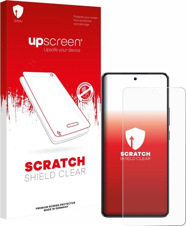 Produktbild upscreen Schutzfolie Displayschutz Displayschutzfolie Folie Klar Transparent (1 Stück, Realme GT 7 Pro)