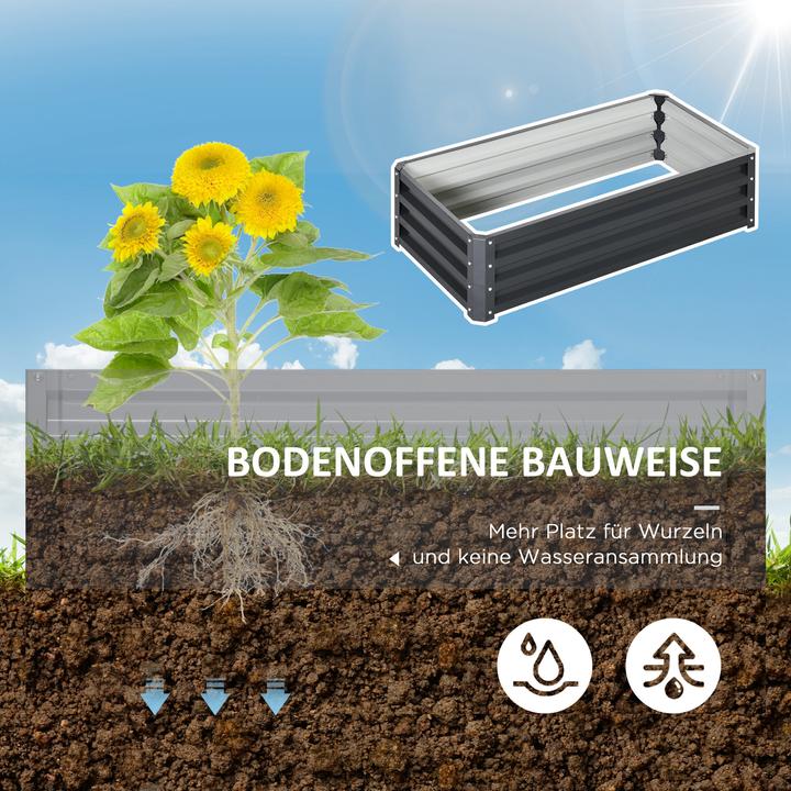 Actual product image Outsunny Bed