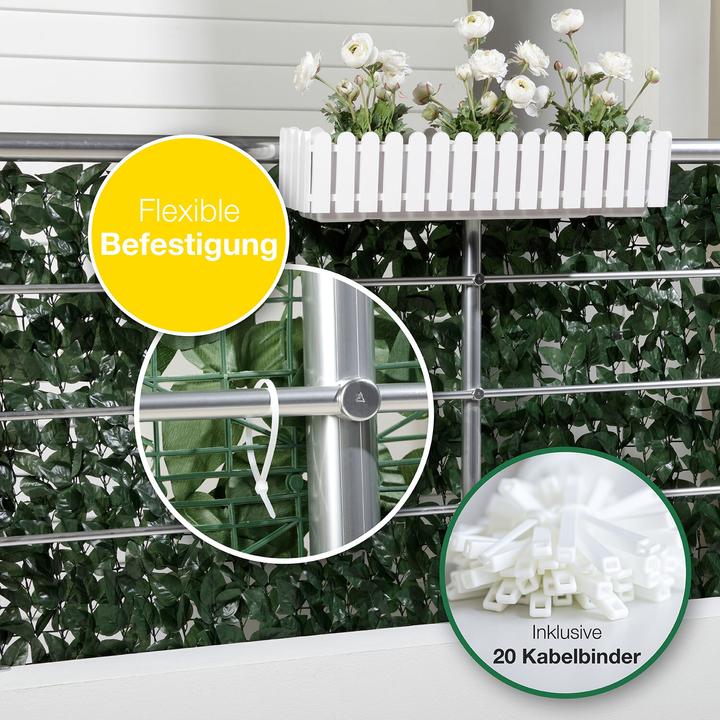 Immagine prodotto Aktivshop Siepe per la privacy del balcone (300 cm)