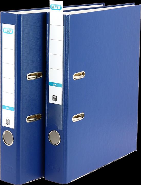 Actual product image Elba Folder smart Pro spine width 50 mm dark blue (A4, 50 mm, 1 Piece)