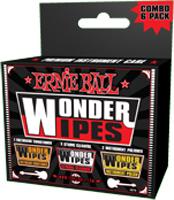 Actual product image Ernie Ball Wonder Wipes Combo 6-Pack (Instrument cleaning)