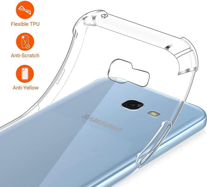 Produktbild Screenguard Samsung Galaxy A3 2017 Hülle Crystal Soft Airbag Bumper (Samsung Galaxy A3 (2017))